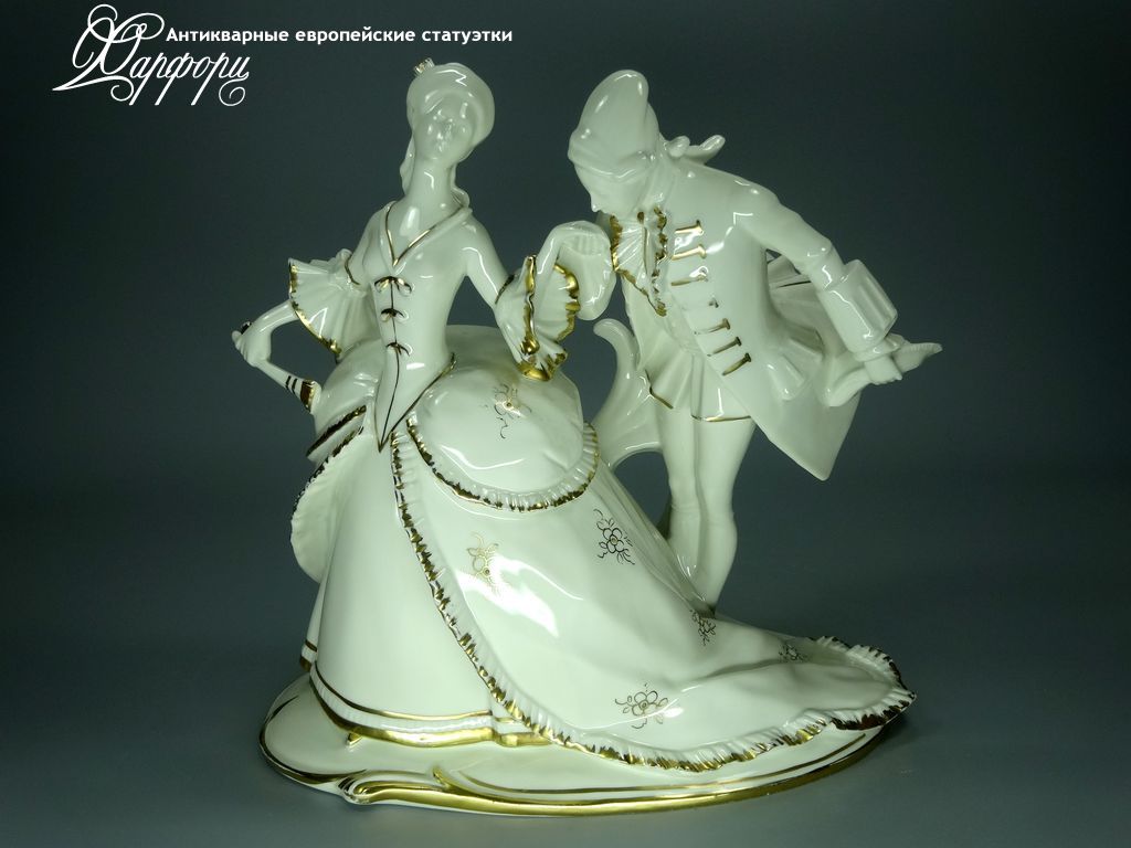 Купить фарфоровые статуэтки Schaubach Kunst, Приятная встреча, Германия